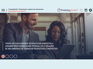 TrainingBriefs® Gender Respect (Portuguese-Brazilian)