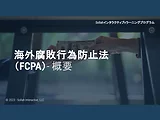 The Foreign Corrupt Practices Act (FCPA) - An Overview (Japanese)
