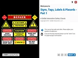 Signs, Tags, Labels & Placards™ - Part 1