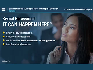 <mark>Sexual Harassment</mark>: It Can Happen Here™ (Managers/Supervisors)