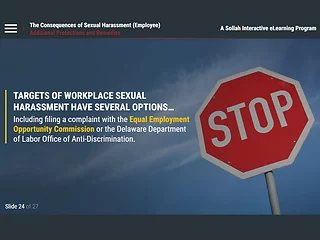 The Consequences of <mark>Sexual Harassment</mark>™ (DE Employee)